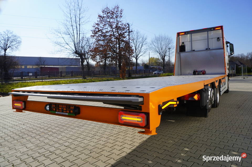 MAN TGX 26500 6x2 E6 NOWA Zabudowa laweta 875 m tempomat