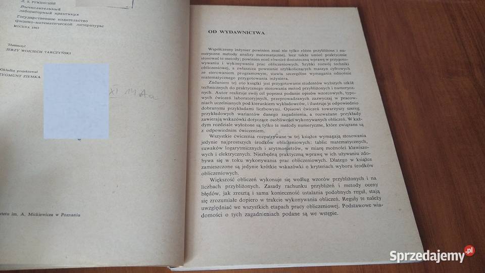 Ćwiczenia praktyczne z metod numerycznych L Z