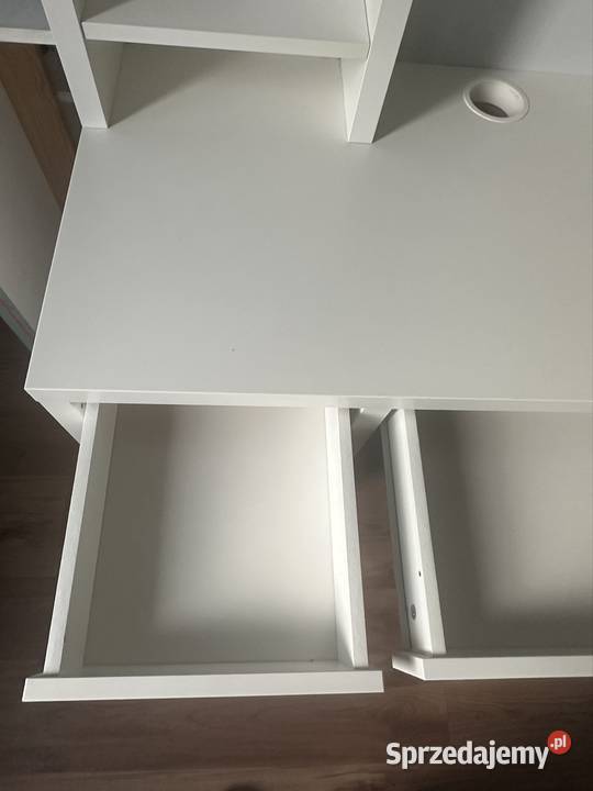 Biurko z nadstawką IKEA Micke 105x50 białe 50cm Straszyn