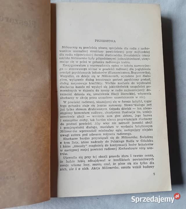 Stanisława FleszarowaMuszkat Milionerzy Wyd Koźminek sprzedam