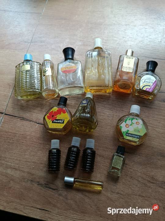 Perfumy stare z PRL zestaw wody toaletowe sprzedam