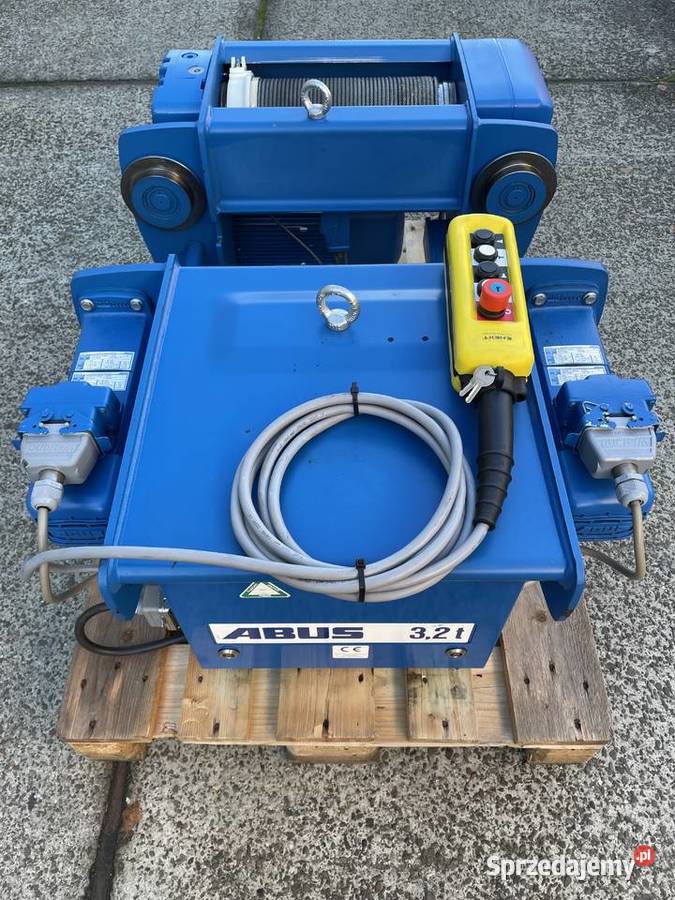 Wciągnik 32T ABUS suwnica wciągarka elektrowciąg Produkcja małopolskie Olkusz sprzedam