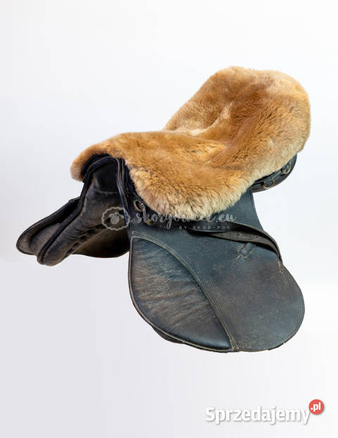 Nakładka na siodło końskie z naturalnej skóry