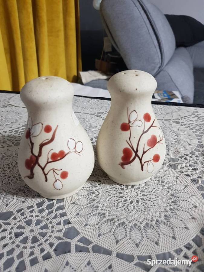 Solniczki z ceramiki Ceramika i szkło