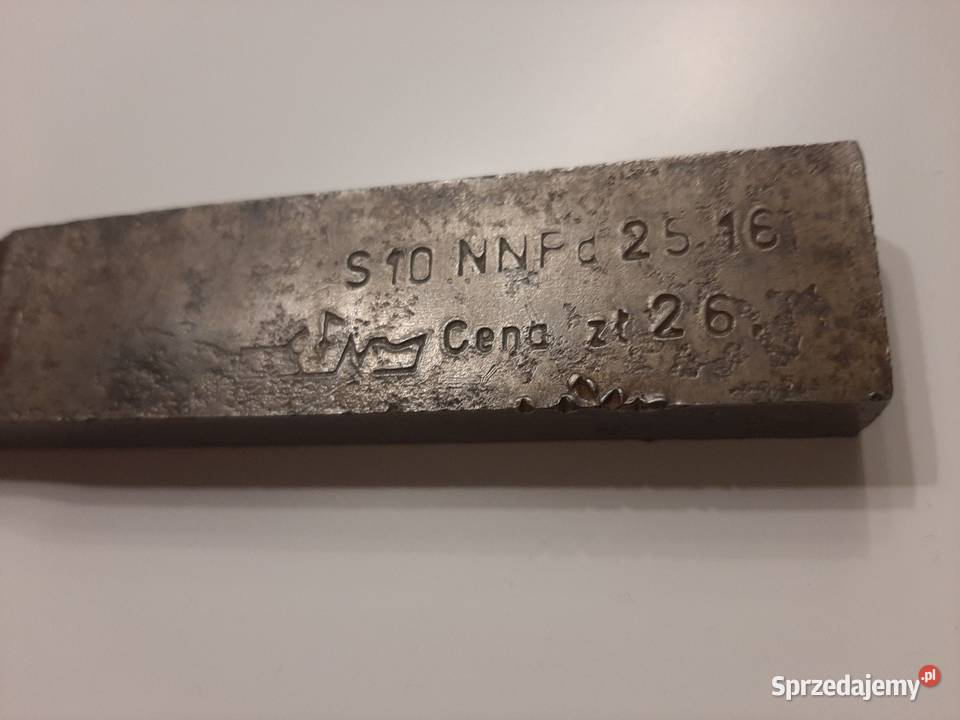 Nóż tokarski S10 NNP 25x16 używany stan wielkopolskie Jarocin sprzedam