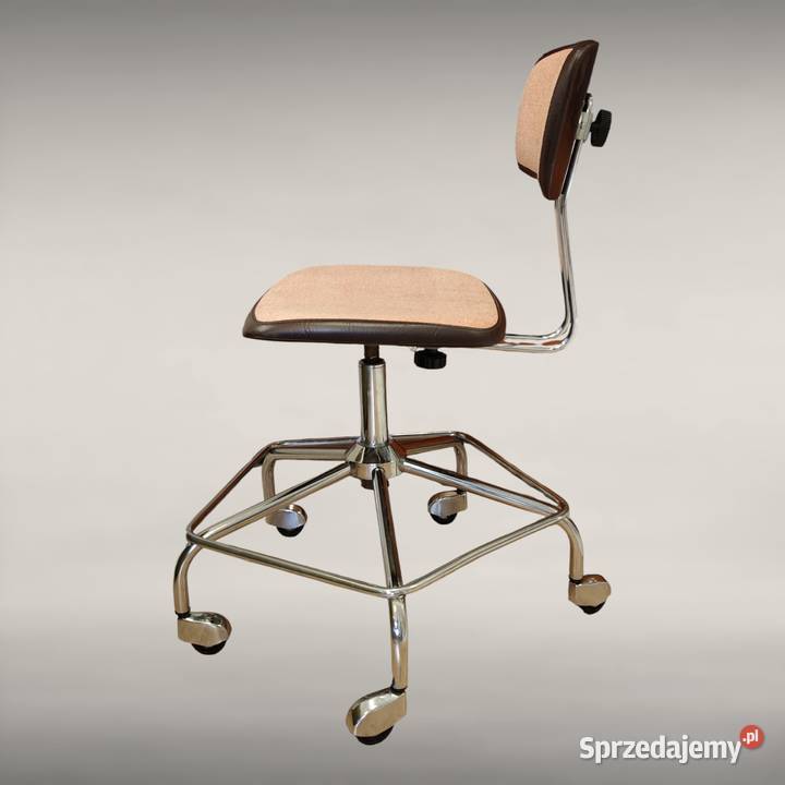 Krzesło biurowe Egon Eiermann1950 r Niemcy wielkopolskie Kalisz
