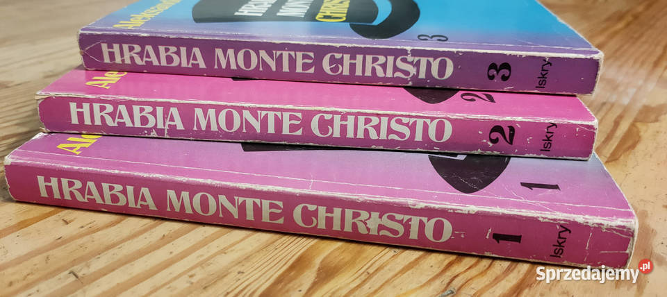 Aleksander Dumas zestaw książek 14 Hrabia Monte Sosnowiec