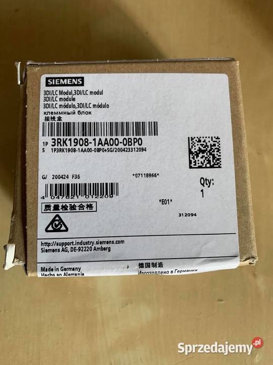 Siemens 3RK19081AA000BP0 Warszawa sprzedam
