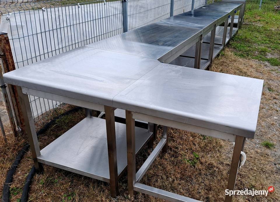 STÓŁ STOŁY GASTRO WZMACNIANE CENTRALNE 8427085 Nowe Skalmierzyce