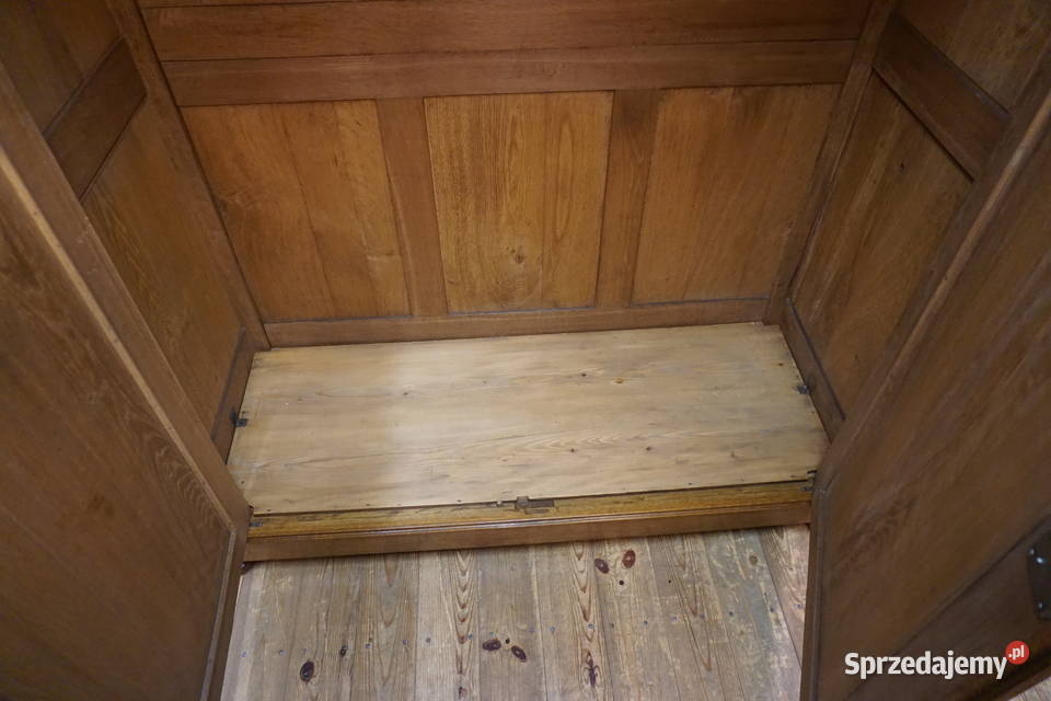 DWUDRZWIOWA SZAFA SECESJA DĄB FRANCJA Niemcza sprzedam