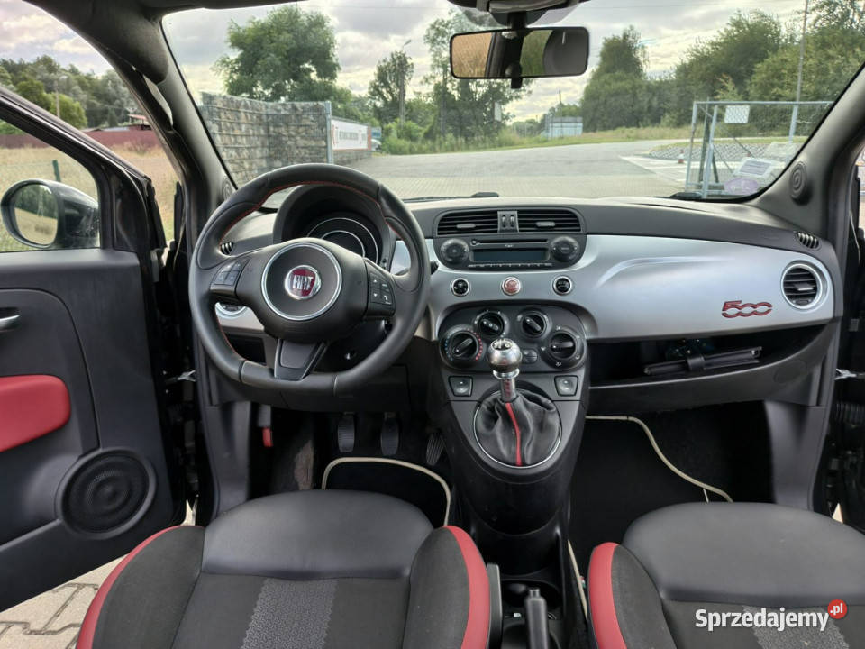 Fiat 500 12 BENZYNKA 70 fajny silnik panorana Kęty