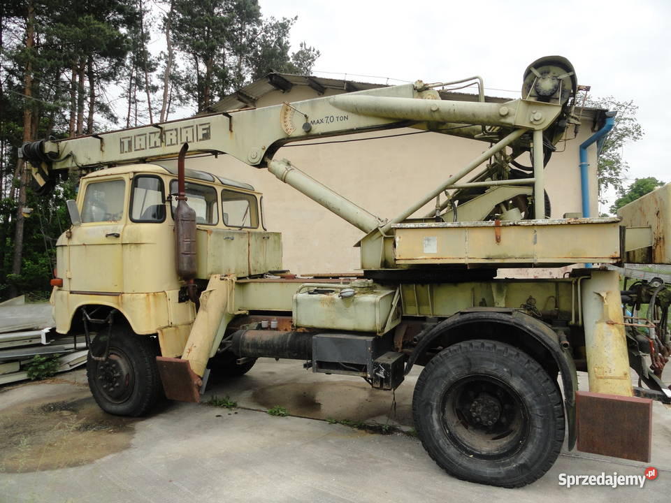 Dźwig IFA W 50 LA TAKRAFT manualna Wronki