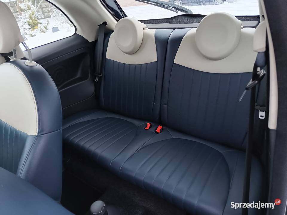 Fiat 500 turbo 900cc SZYBER DACH Podkonice Miejskie