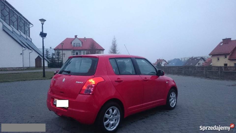 Do sprzedania Suzuki Swift czerwony Hatchback warmińsko-mazurskie