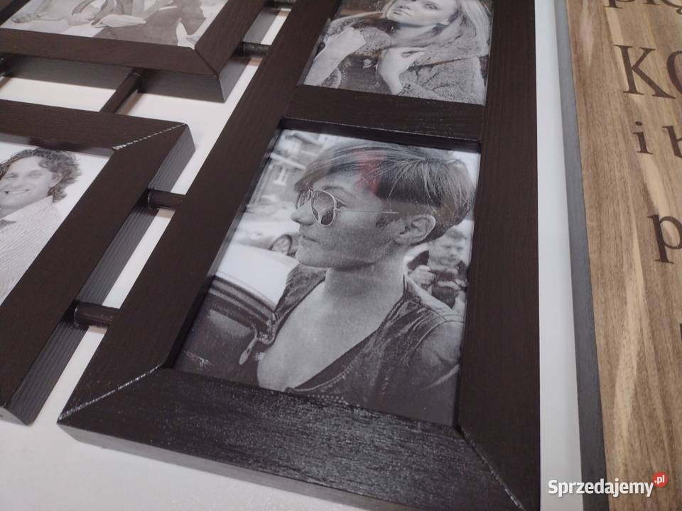 Multirama z drewna zestaw Ramek na zdjęcia 13x18 Warszawa sprzedam