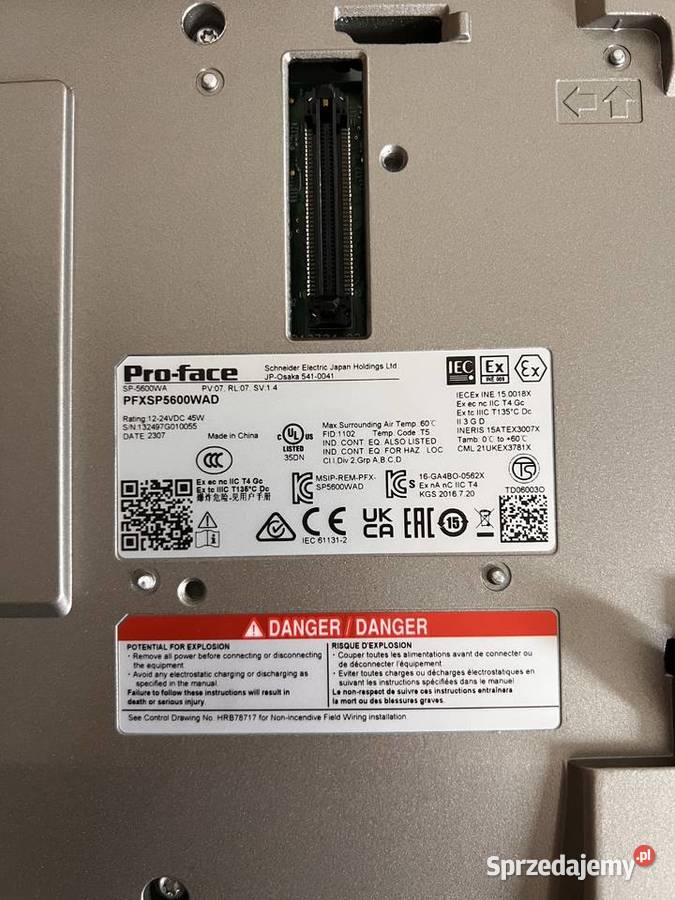 Syndyk sprzeda panel dotykowy Proface Kraków