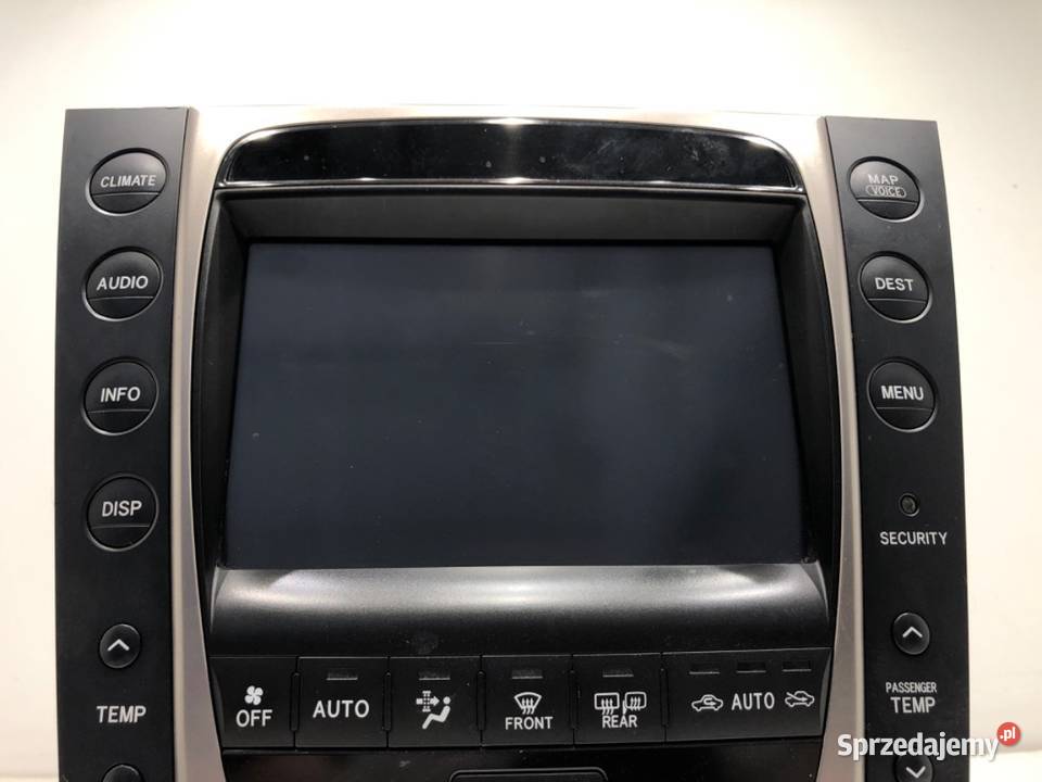 RADIO NAWIGACJA LEXUS GS 8611130550 0512
