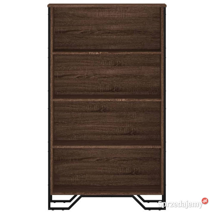 Regał brązowy dąb 80x31x1375 materiał Warszawa sprzedam