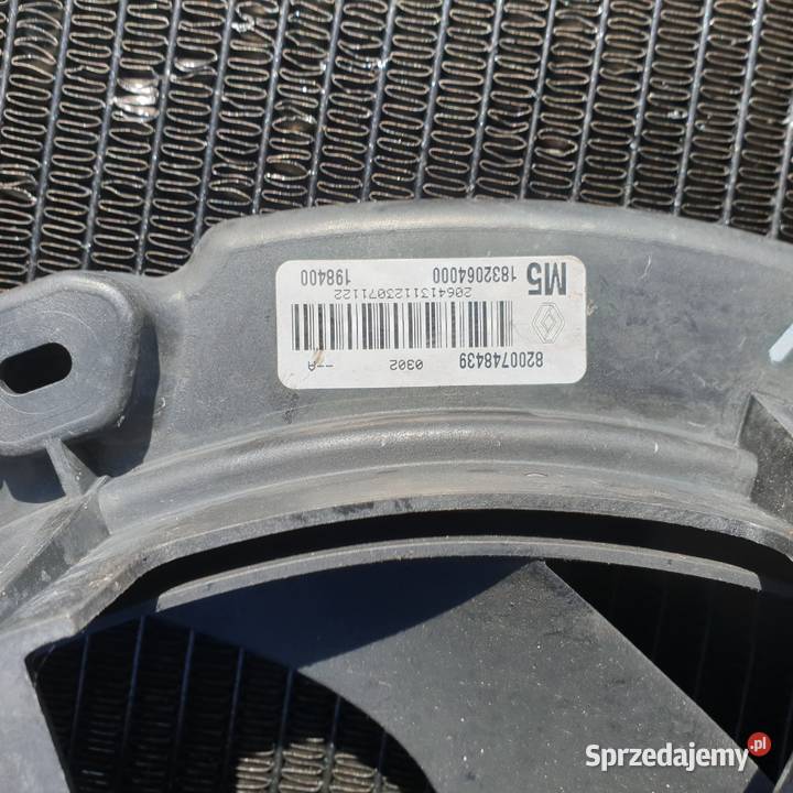 RENAULT CLIO III 15 DCI CHLODNICA WENTYLATOR Łochowice sprzedam