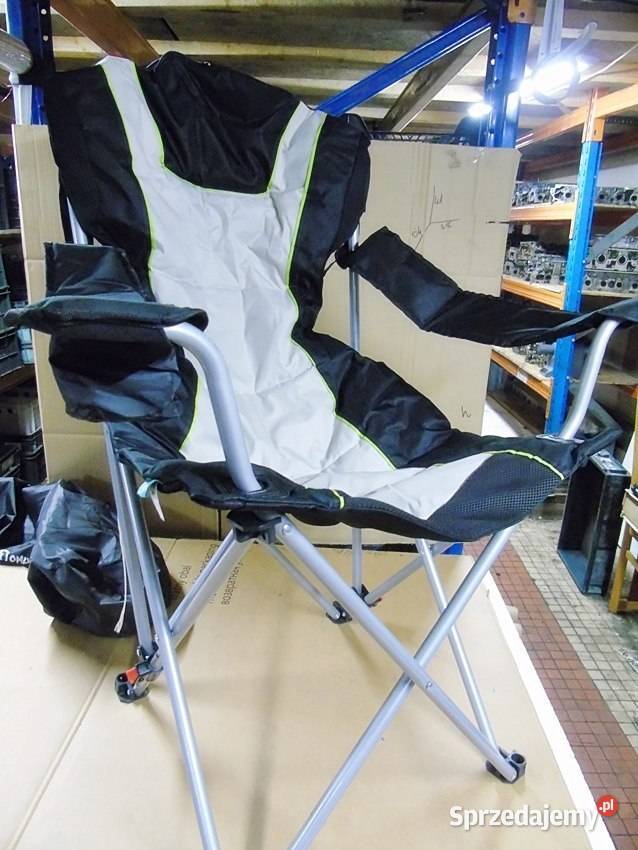 Krzesło turystyczne z oparciem Homecall krzesło osobowe Sosnowiec
