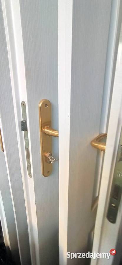 Drzwi białe 80 Lewe Z demontażu Płońsk sprzedam