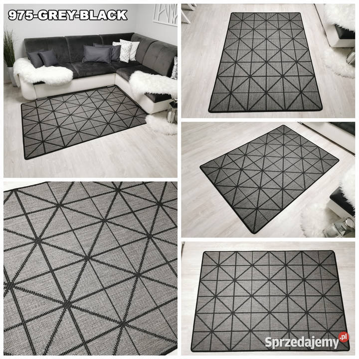 DYWAN SZNURKOWY SIZAL 120X170 975 GREYBLACK Białystok sprzedam