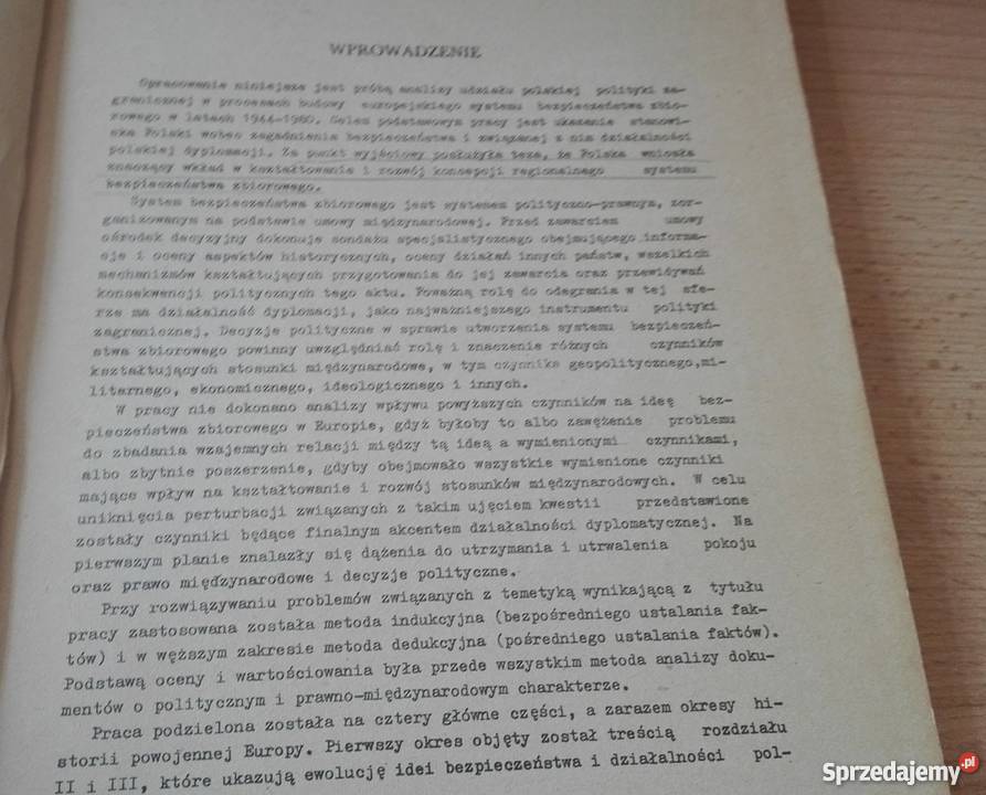 Europejskie bezpieczeństwo zbiorowe Malendowski Książki naukowe i popularnonaukowe pomorskie Gdańsk