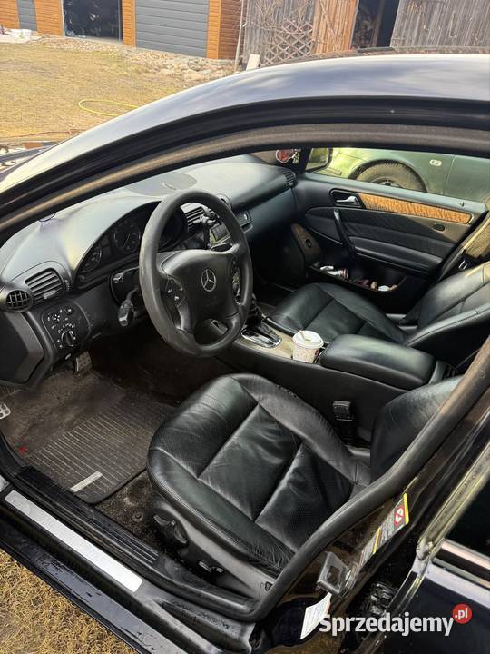 MercedesBenz w203 skórzana tapicerka
