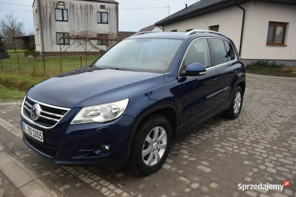Volkswagen Tiguan 20D Navi Kamera 167 2 KPL KÓŁ serwisowany w ASO Majdan Sieniawski