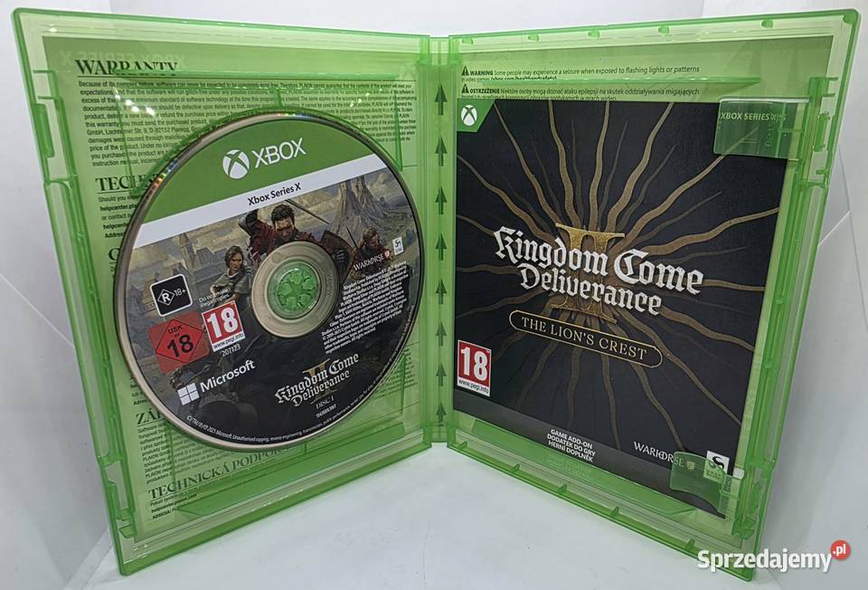 Gra Kingdom Come Deliverance II Xbox Series X Gry na konsole Elbląg