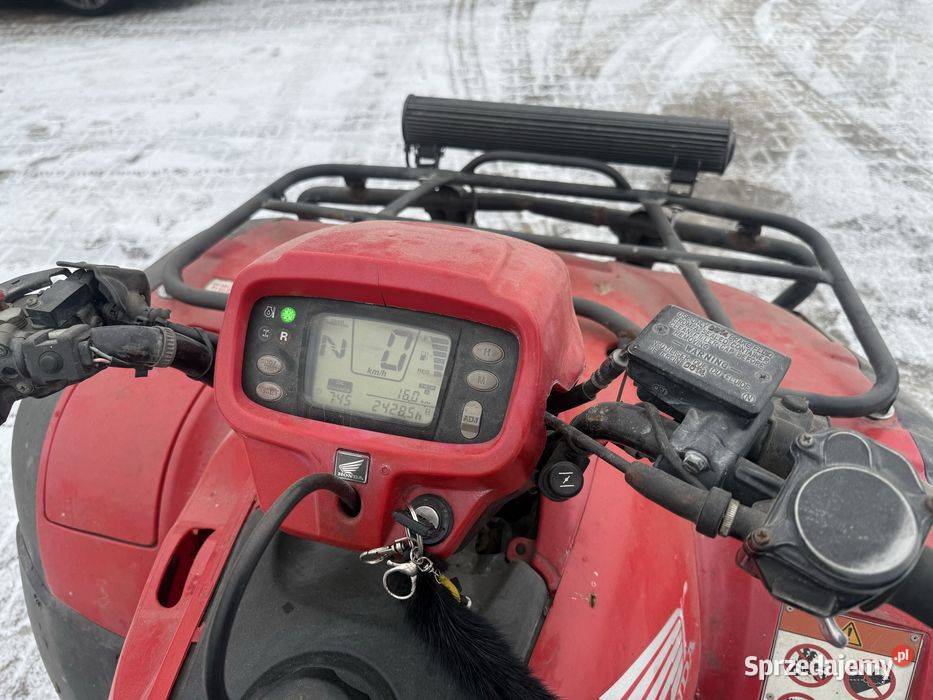 Quad Honda Trx500 4x4 500cm3 Sobiesiernie