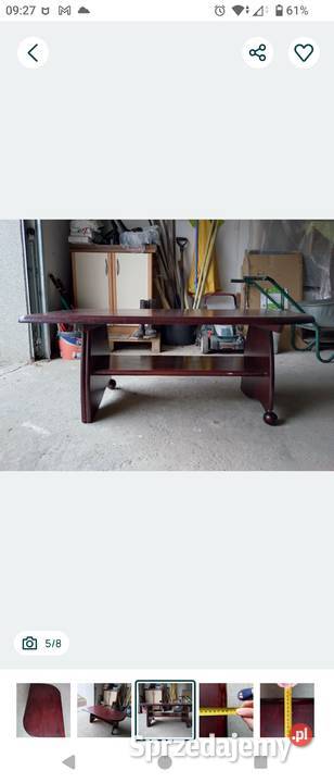 Stolik kawowy mahoń mazowieckie Łomianki Dolne