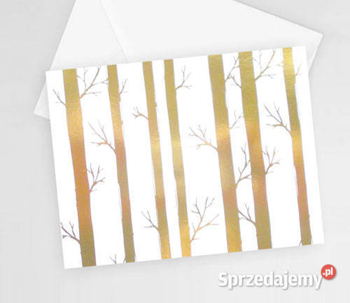 złote kartki na różne okazje złote Gdańsk