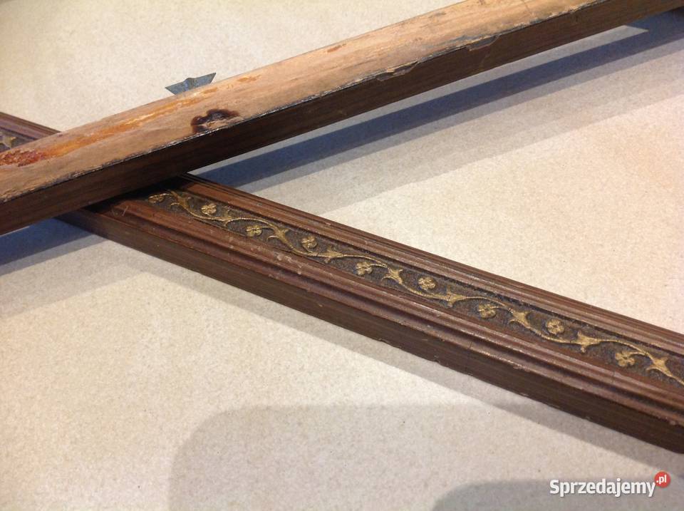 Stare Ramki Ramy Drewniane Zdobione Nowa Sól