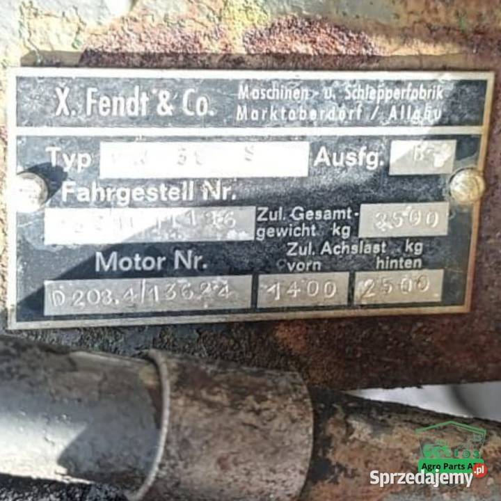Fendt FARMER 3 S FW 238 S Pozostałe Ciechanowiec