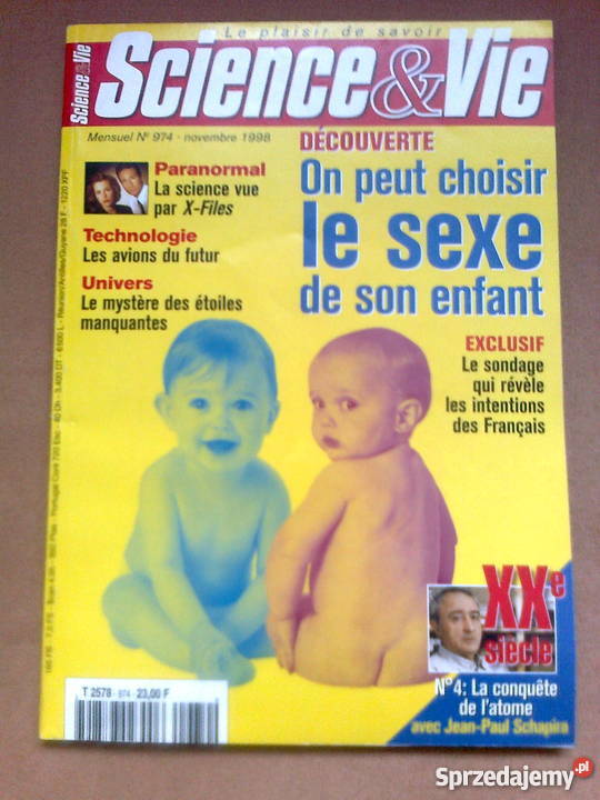 SCIENCE VIE miesięcznik francuski Warszawa