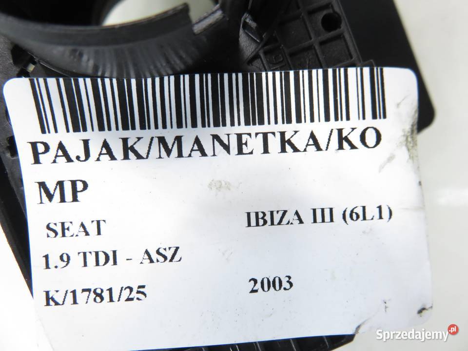 PRZEŁĄCZNIK ZESPOLONY SEAT IBIZA III 6L1 osobowe