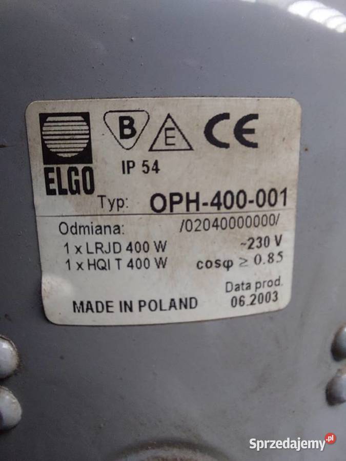 Lampa loft style OPH400001 Kraków