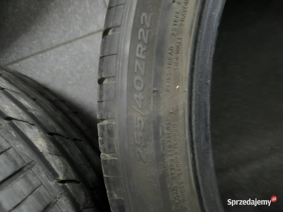 Sprzedam opony letnie Hancock 22 cale Zambrów
