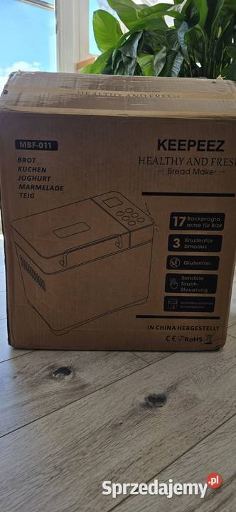 Wypiekacz do chleba marki KEEPEEZ model MBF011 AGD drobne AGD Lublewo Gdańskie