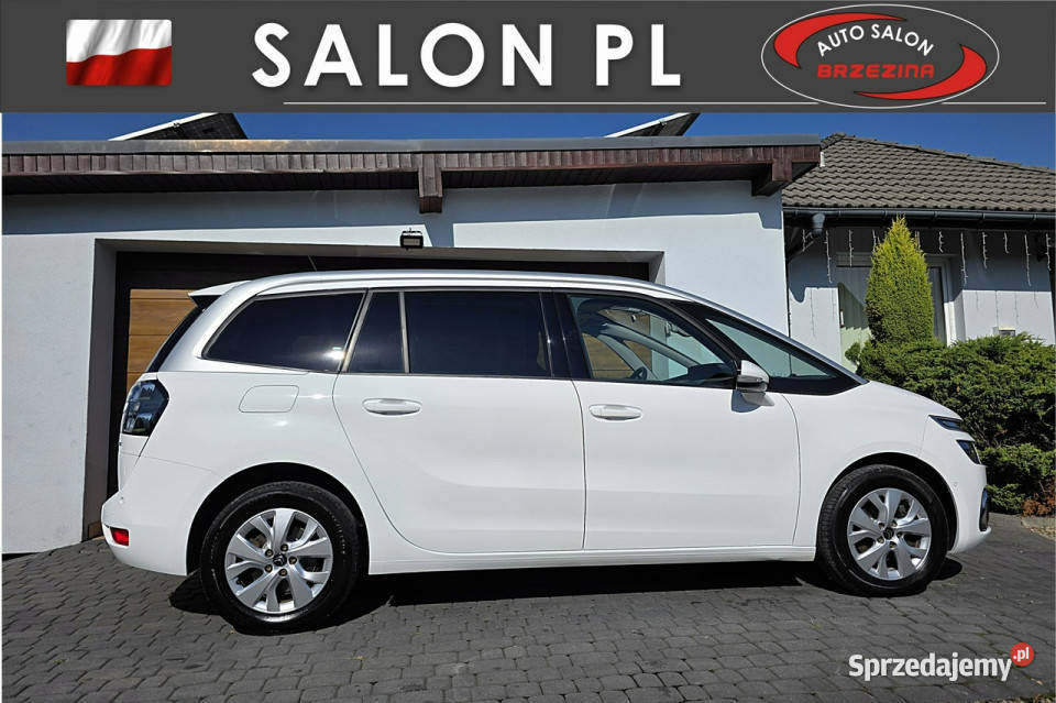Citroen C4 SpaceTourer serwis ASO 7osobowy 99000km