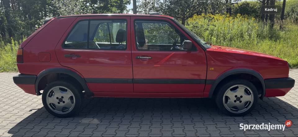 VW Golf II GL 1990 16 td Nowa Podłoga i Progi kujawsko-pomorskie Świecie