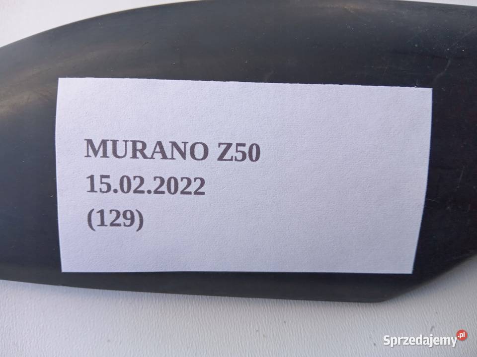 OSŁONA RELINGU PRAWA LEWA NISSAN MURANO Z50 Nowy Tomyśl