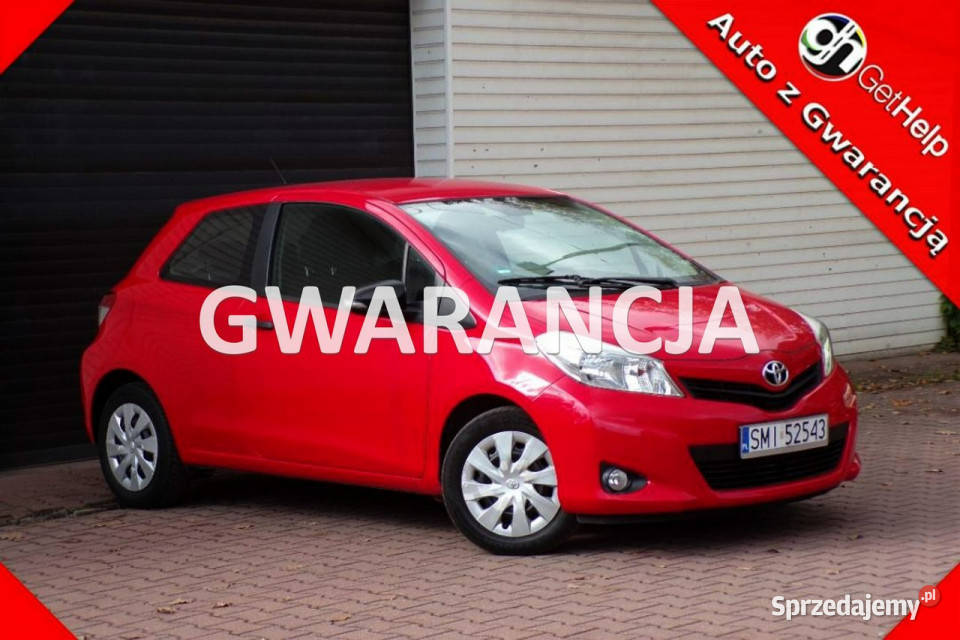 Toyota Yaris Klimatyzacja Gwarancja 10 70 2014R 70KM