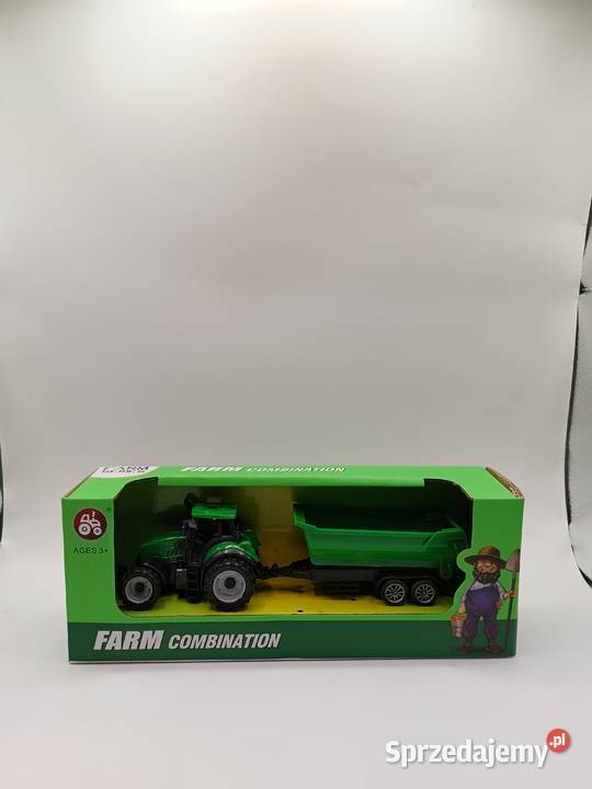 Traktor z przyczepą FARM COMBINATION zestaw 3 lata+ Gdynia