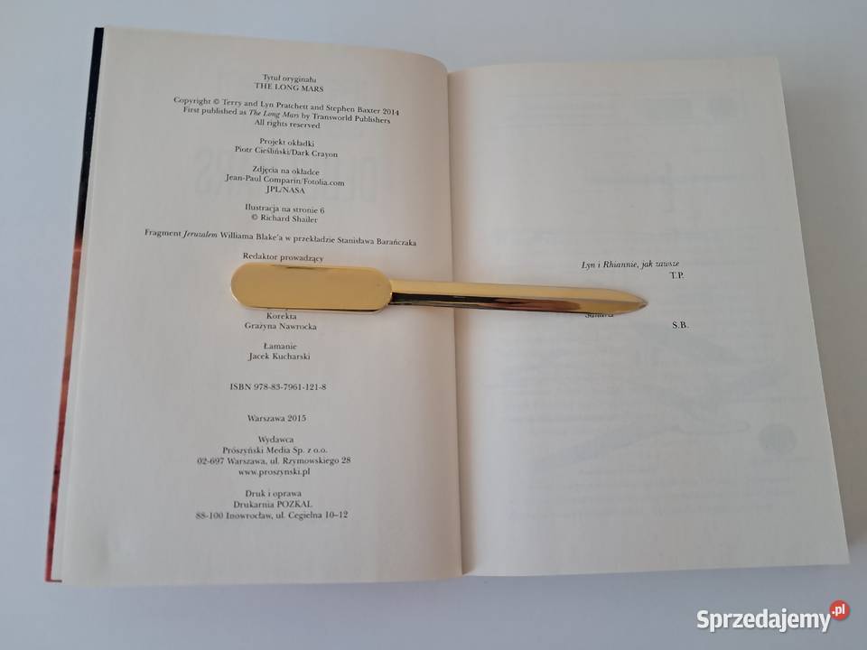 Książka Długi Mars T Pratchett S Baxter do Proza i poezja Kraków