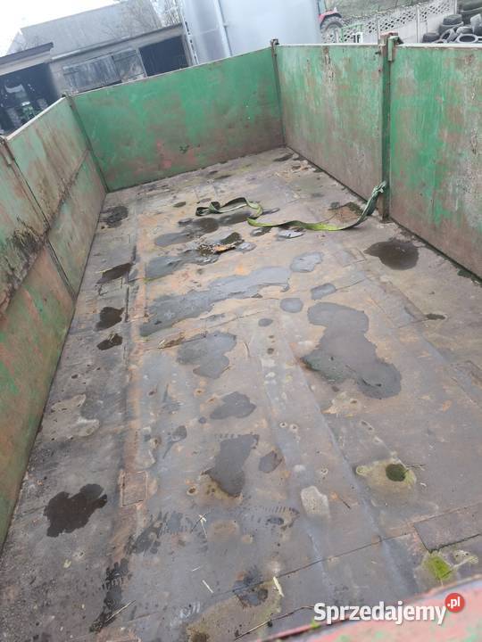 Sprzedam przyczepe hl 8011 nieuszkodzony Przyczepy rolnicze Konin