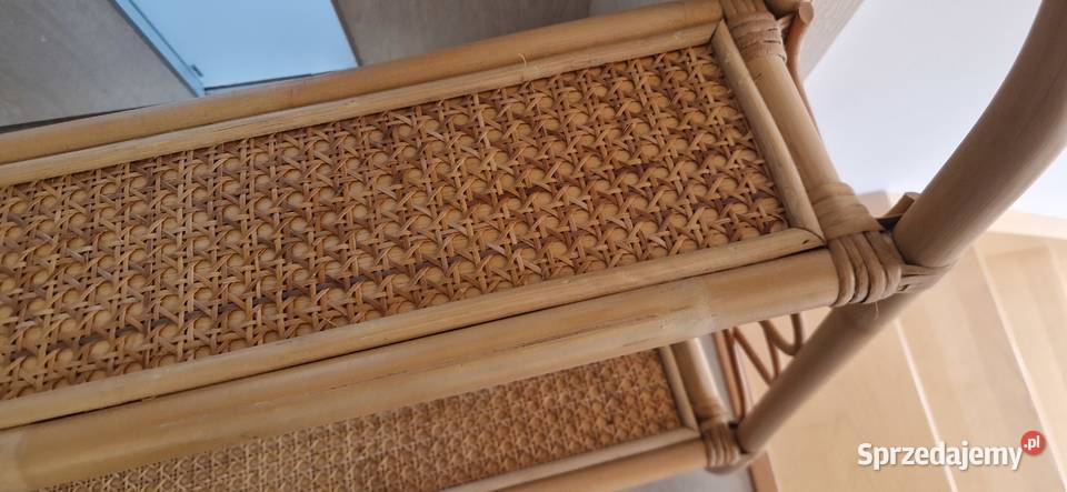 Półka regał na ścianę ratan Słupca