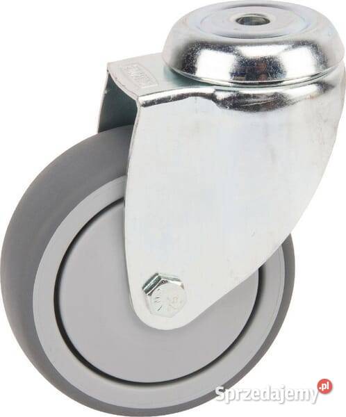 Ocynkowane koła skrętne z otworem na śrubę do sprzedam