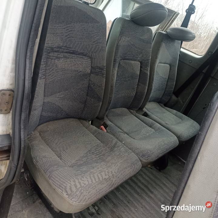 Master Movano Interstar Fotele wersji osobowej 9 Łódź